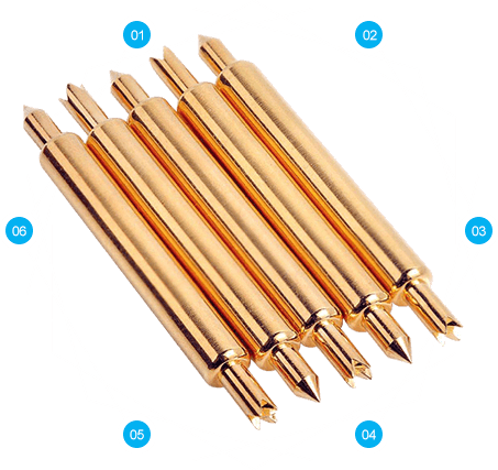 華榮華雙頭探針、高頻測(cè)試彈簧探針、pogopin探針、層層嚴(yán)格質(zhì)檢，保證產(chǎn)品零缺陷